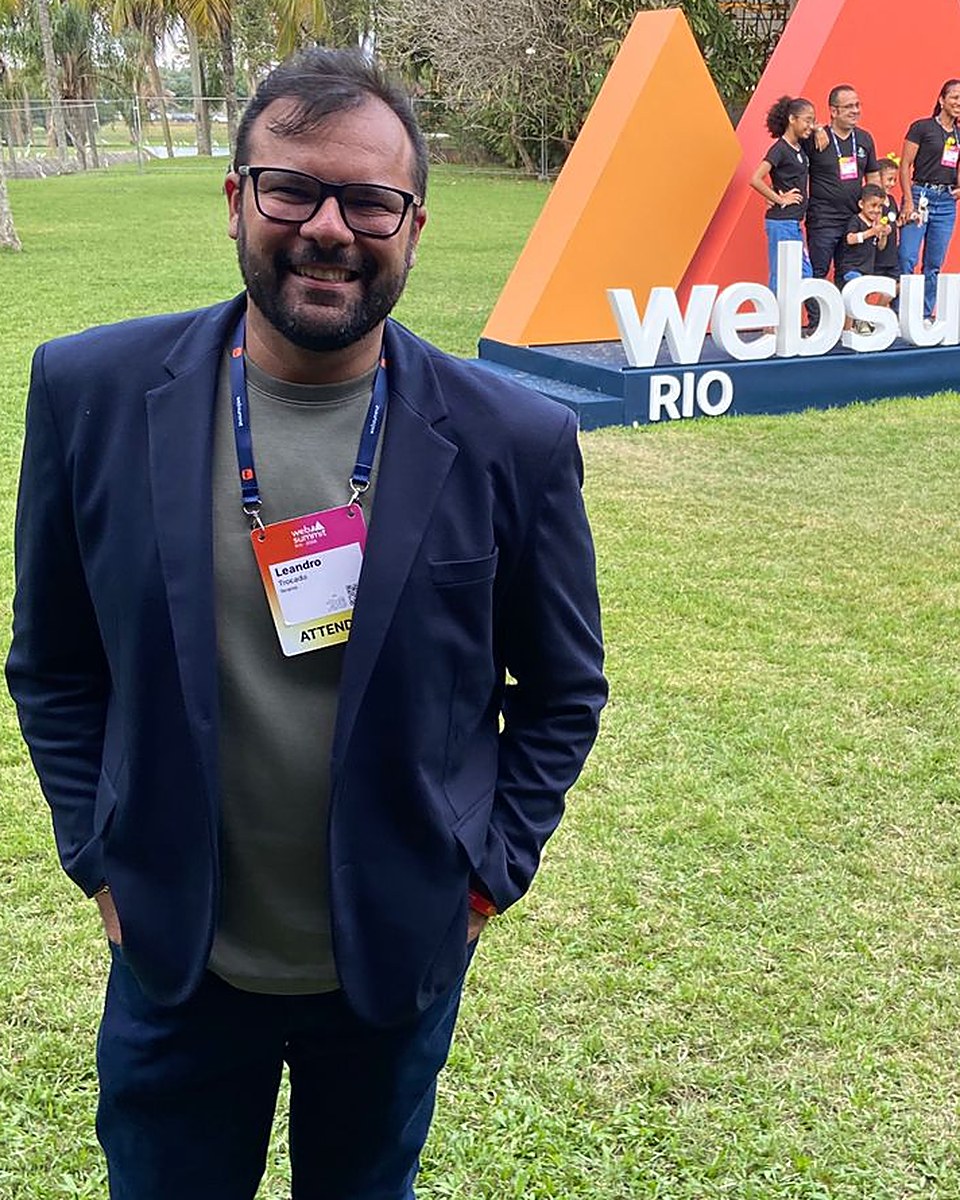 Leandro Trocado no Web Summit Rio